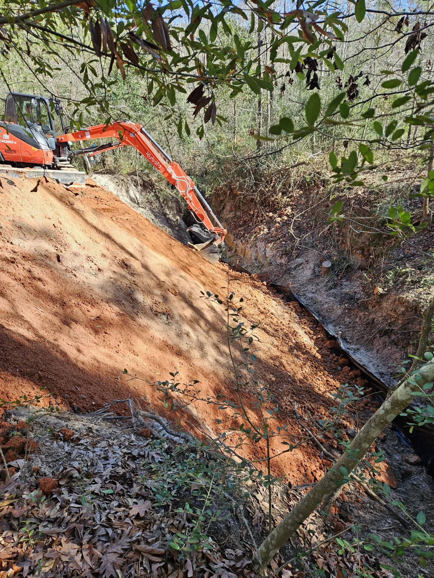 Excavation and site preparation begin